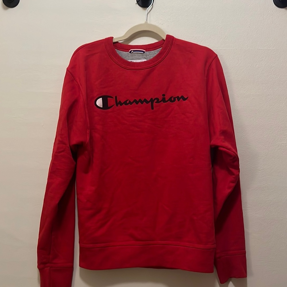 Champion Red Sweatshirt